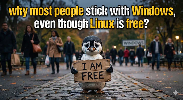 Kenapa Orang Tetap Pakai Windows Padahal Linux Gratis