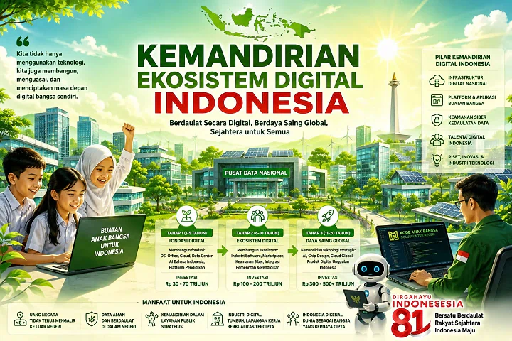 Kedaulatan Digital Indonesia: Mengambil Hikmah dari Kasus Nadiem