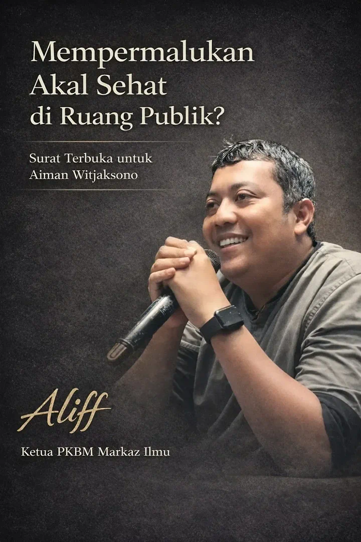 Surat Terbuka Untuk Aiman Witjaksono Tentang Kualitas Diskursus Publik