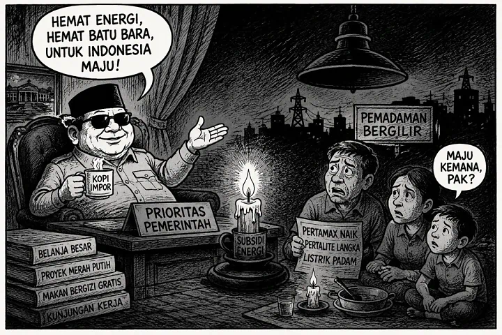 Indonesia Mulai Redup? Saat Energi dan Kepercayaan Padam