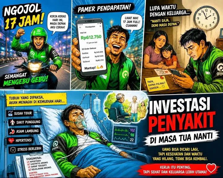 Di Balik Rp600 Ribu dan Taruhan Nyawa: Mengapa Kita Harus Menghargai Ojol 🏍️💔