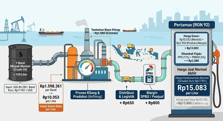 Anatomi Harga Pertamax dan Realitas Sektor Energi RI