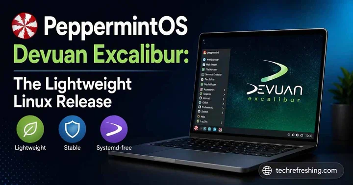 PeppermintOS Devuan Excalibur: Linux Tanpa Systemd
