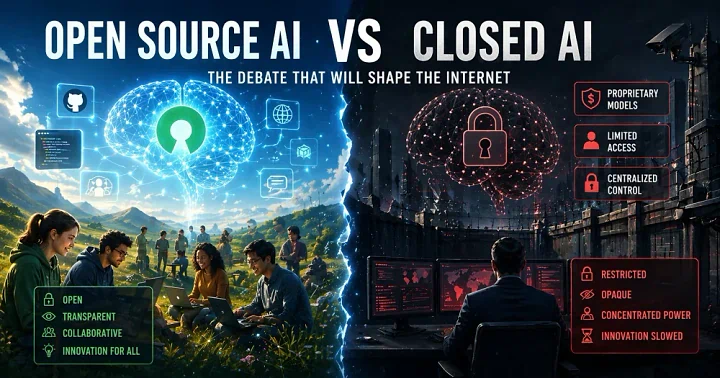 Open Source vs Closed AI 2026: Kenapa Model AI Gratis Kini Hampir Setara dengan yang Berbayar