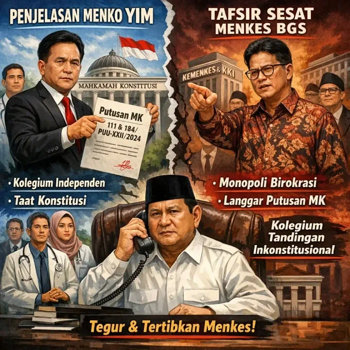 Analisis Putusan MK 111: Menko YIM vs Menkes BGS Menurut IDAI