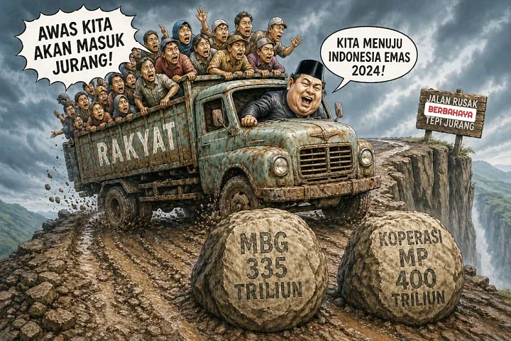 Truk Tua Menuju Indonesia Emas: Ambisi vs Realitas Fiskal 2026