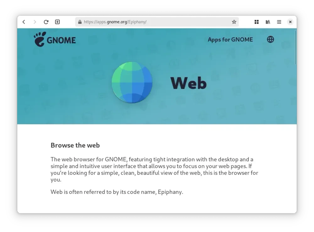 GNOME Web