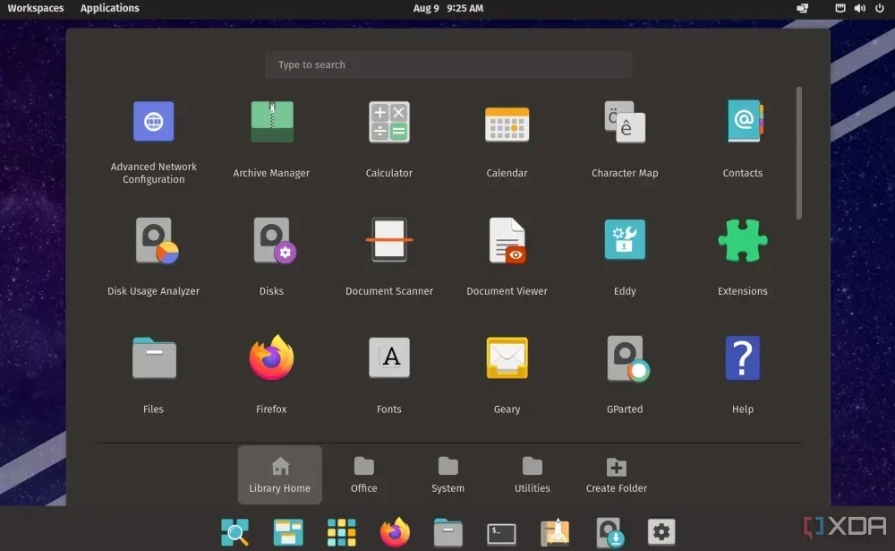 Pop OS Cosmic Desktop