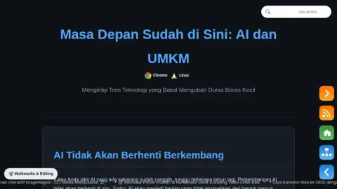 Tren AI di Masa Depan dan Nasib UMKM