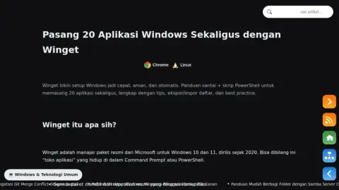 Pasang 20 Aplikasi Windows Sekaligus dengan Winget