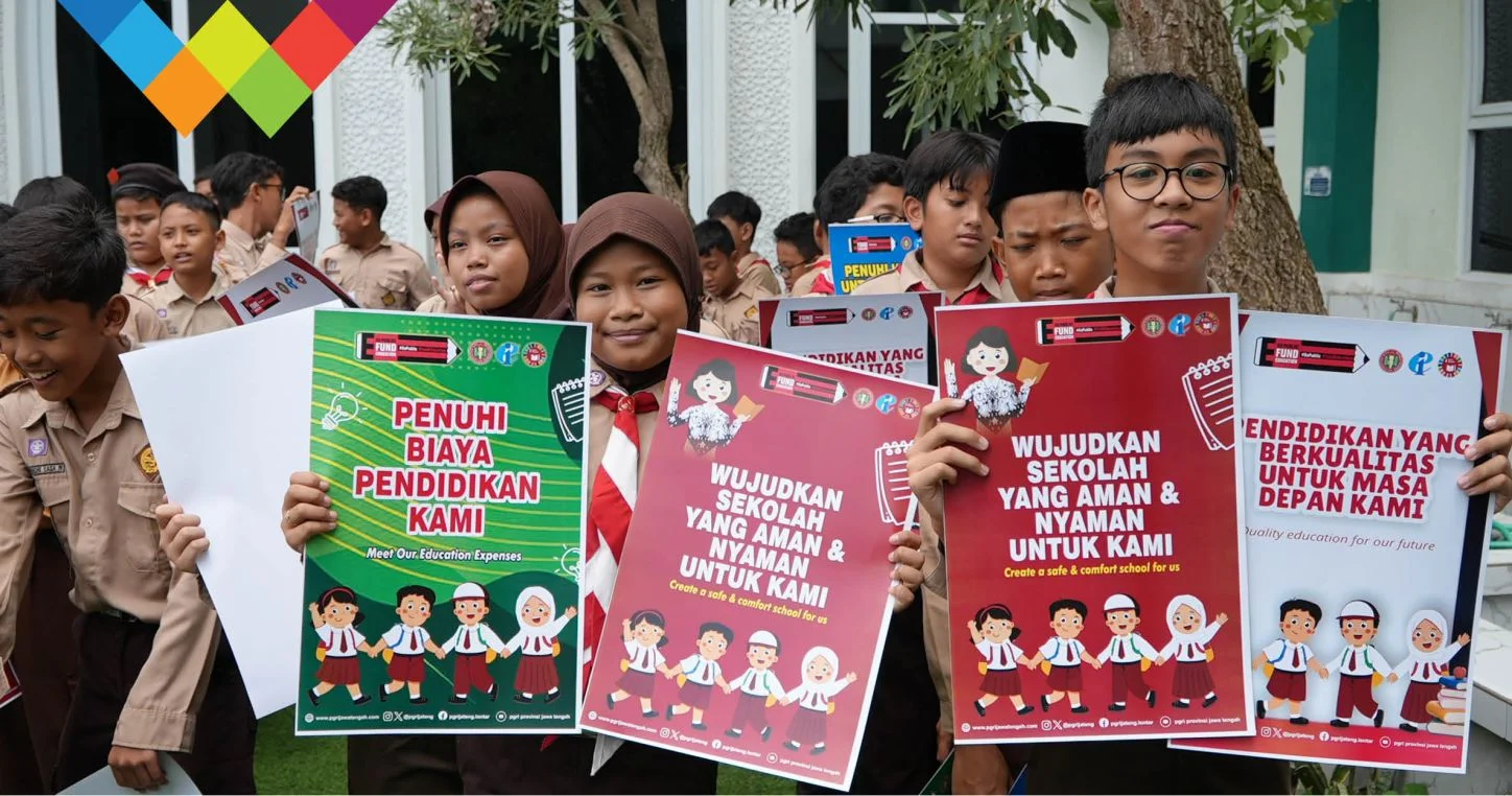 anak belajar