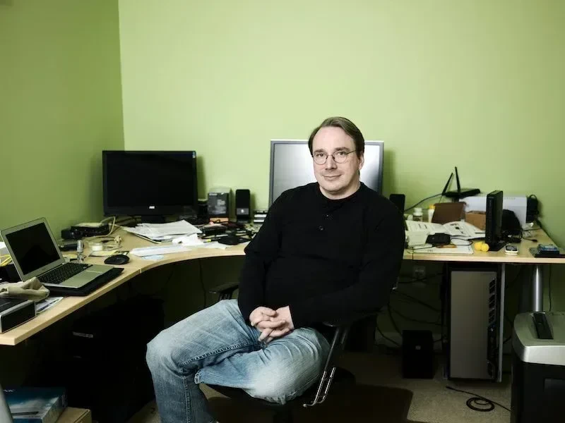 Linus Torvalds di Helsinki Times